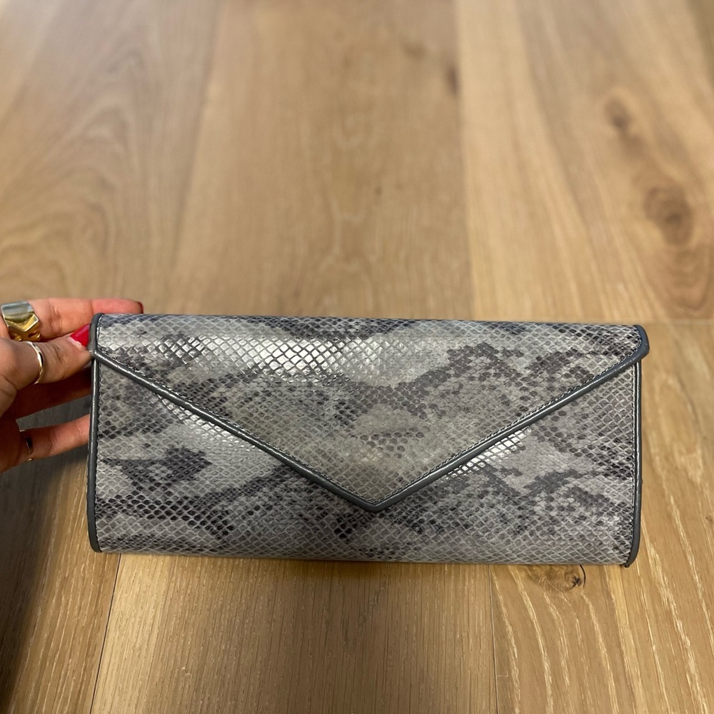 Snake Skin Clutch